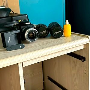 Canon photography camera.